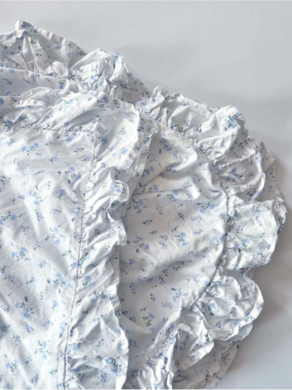 Pottery Barn Teen x LoveShackFancy || Prairie Wildflower Duvet Sham Blue Twin XL
